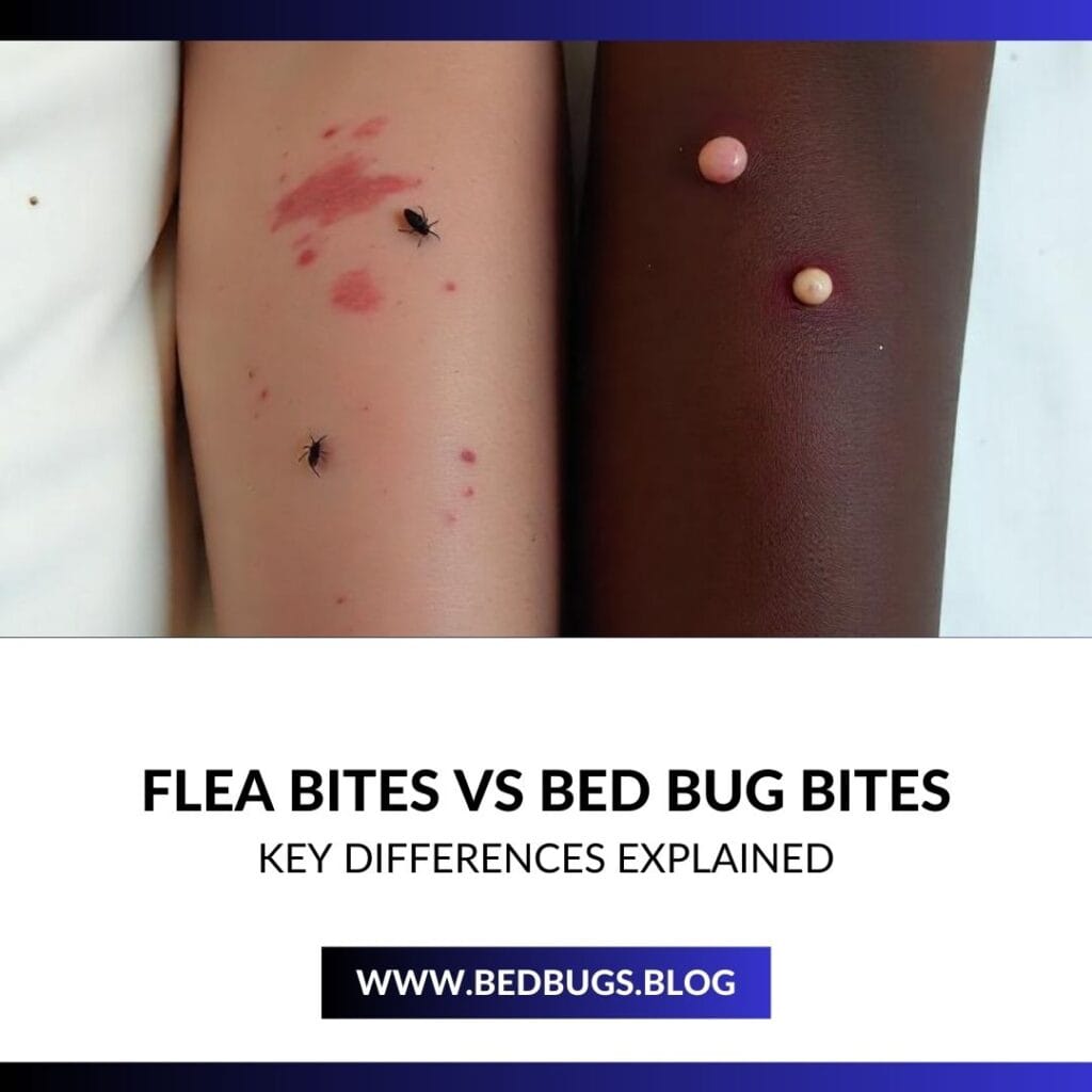 Flea Bites vs Bed Bug Bites