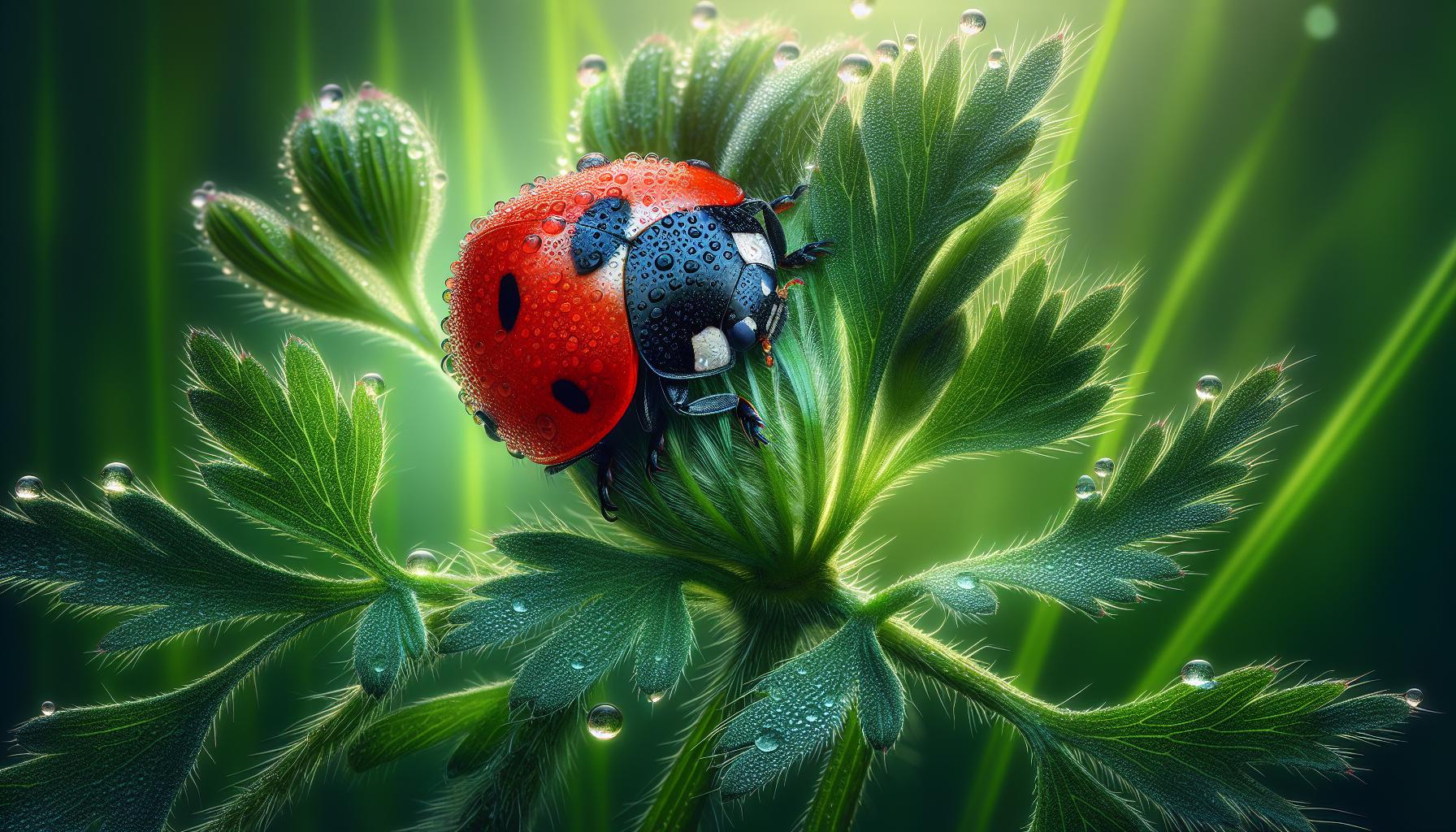 Creating a Lady Bug friendly Habitat