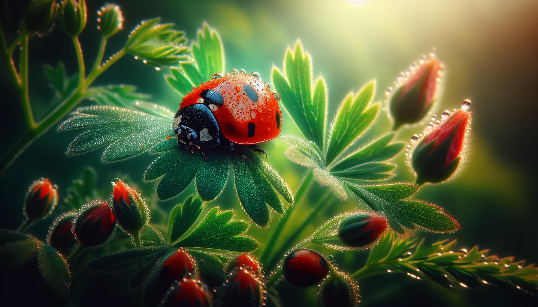 Understanding the Distinctive Characteristics of Orange Lady Bugs