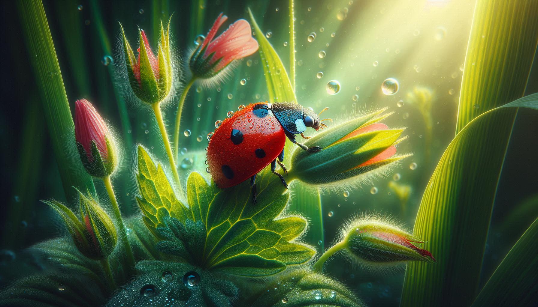 Interpreting the Color Variations of Lady Bugs and Their Symbolic Meanings